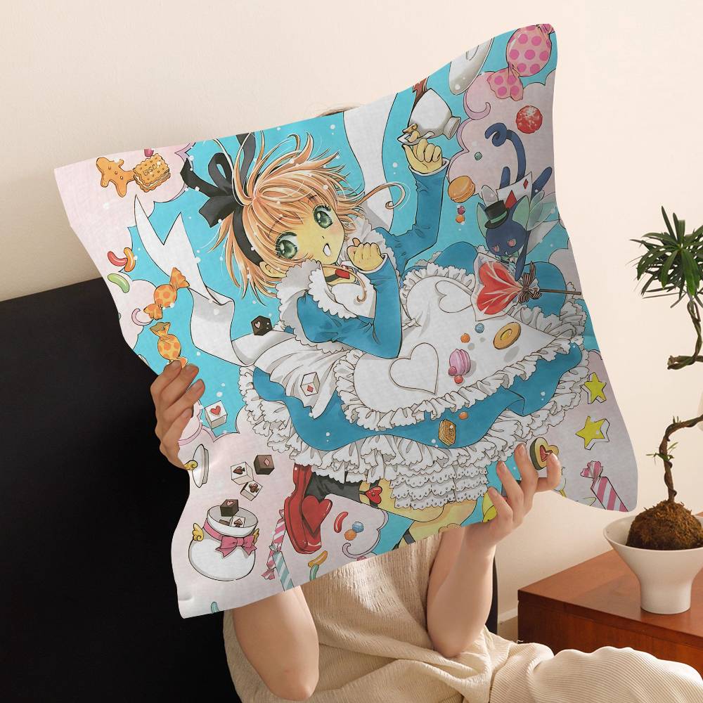C-Cardcaptors S-Sakura Кленовый Дизайн Наволочка Счастливый Осенний Урожай Декор Праздничный Декор Наволочка