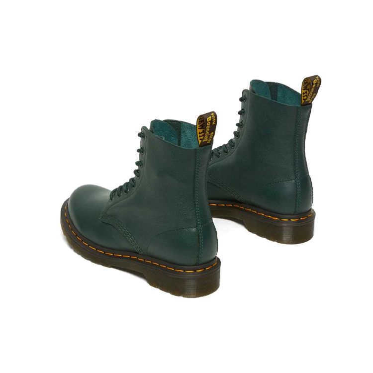 Dr. Martens 1460 Pascal Virginia Waterproof Durable Short Boots Women Boots Moss-Green 26902328
