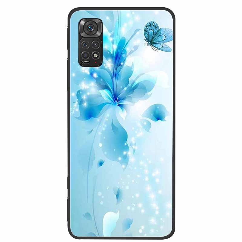 Чехлы для Redmi Note 11 Note11s Расписные Мягкий ТПУ Силиконовый Чехол для Телефона для Xiaomi Redmi Note 11 Pro 5G Обложка Coque Note11s 4G Сумка