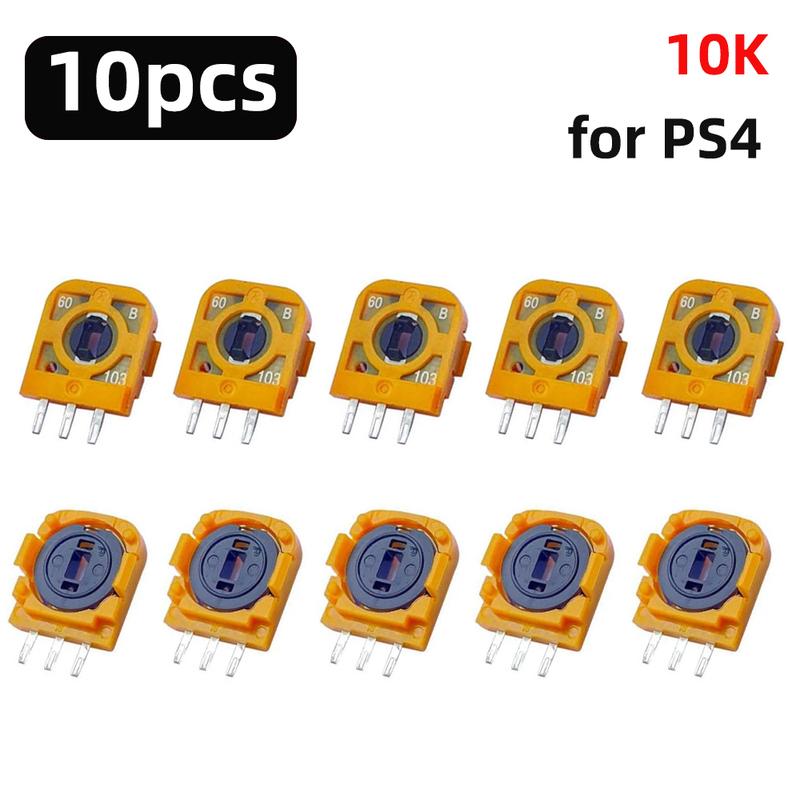 10pcs Analog Joystick 10K/2K3 Ohm Potentiometer Replacement for Dualsense PS5 PS4 Controller Axis Resistor Module Sensor