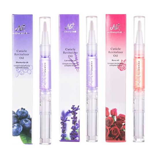 Набор из 3 ручек для питания ногтей, для восстановления потрескавшейся кутикулы, увлажнения кожи, устранения сухости, простой в использовании масляной кисти для УФ-акрилового искусственного натурального маникюра