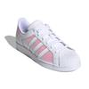 adidas Женские кроссовки Superstar Белые Прозрачные Розовые FX6042