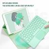 Кожаный чехол с Bluetooth-клавиатурой для iPad Air 4, чехол 2020 Pro 11, чехол 2021 10,2, чехол 9, 8, 10 поколения Air 2 Pro 10,5, силиконовый защитный чехол