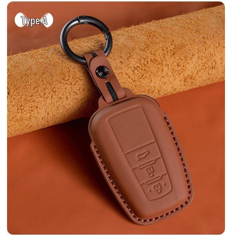 Кожаный чехол для ключа Toyota RAV4, Highlander, Levin, Camry