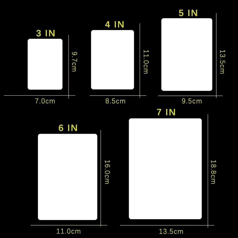ПЭТ Термоламинирующая пленка Глянцевая Пластиковая пленка Ламинирующие пакеты Для Фото/Документов/Карточек/Изображений