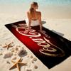 Рождественский подарок Тема Хэллоуина Медведь Грузовик Coca Cola пляжное полотенце для кемпинга на открытом воздухе отпуск плавание пляжное полотенце для улицы впитывающее банное полотенце Y10