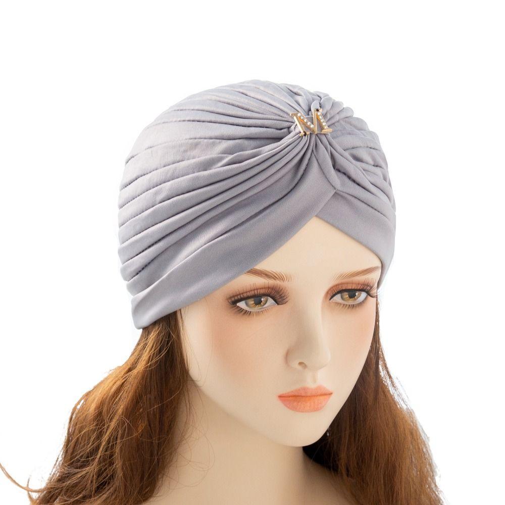 Выпадение волос Эластичная повязка-тюрбан Бандана Шапочка для химиотерапии Головной убор в индийском стиле Шляпа Женщины Леди