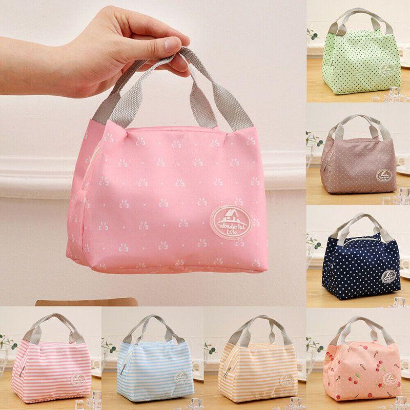 Модные и прочные термосумки для ланча для повседневного использования с удобной ручкой