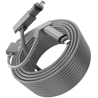 Кабель-замена 2 в 1 с адаптером Ethernet Прямоугольный спутниковый удлинитель для V2 Dish