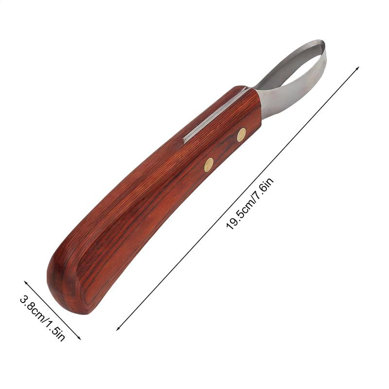 Копыторез для лошадей Нескользящий Двусторонний Конные принадлежности Уход за лошадьми Коваль Копыторез для купания Чистки Молочный сарай