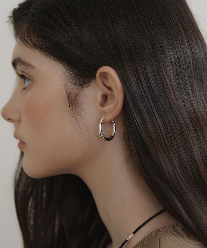 Серьги-кольца Tatiana Urban Ec3142