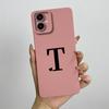 Чехол Для Samsung A07 Милые Буквы Любовников Мягкая Задняя Крышка Телефона Для Galaxy A07 4G Полная Защита Жидкий Силикон Ударопрочный Funda