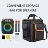 Custom Fit Protective Carrying Case For JBL Partybox Encore Essential Speakers Bag With Pockets And Shoulder Strap