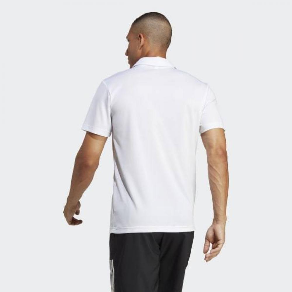 Adidas Мужская удобная теннисная рубашка-поло Fab Polo