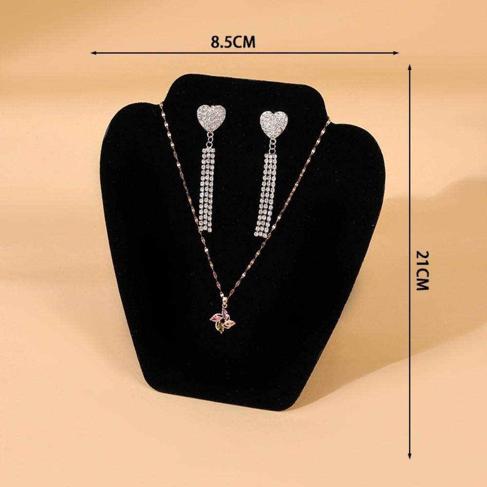Portrait Model Showcase Rack Display Board Jewelry Display Board Earrings Necklace Set Display