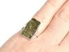 Moldavite Gemstone Ring | 925 Sterling Silver Handmade Jewelry Gift for Her
