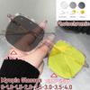 Stylish Large Frame Photochromic Myopia Glasses for Women Anti Blue Light Color Changing Night Vision Near Sight Eyeglasses -4.0