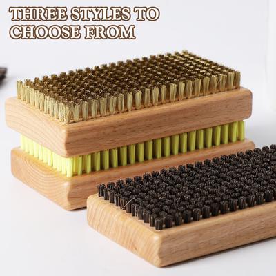 Скребок для воска для лыж и сноуборда с деревянной ручкой, щетка для сноуборда, портативный инструмент для полировки сноуборда, щетка для чистки дома, для помещений и улицы