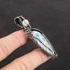 K2 Jasper Copper Pendant Copper Wire Wrapped Jewelry Gemstone Pendant Handmade Copper Wire Pendant Rainbow Moonstone Pendant Gift For Mother