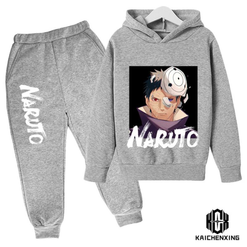 2023 милый модный костюм Наруто для мальчиков и девочек, модный свитшот, мужской костюм Kawaii, спортивный милый спортивный костюм для родителей и детей с капюшоном