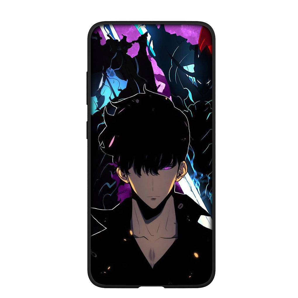 Чехол для телефона Samsung Galaxy S24 S23 iPhone 16 15 14 Xiaomi Redmi Note 13 12 11 Plus 10 9 Pro Max X XR OPPO Huawei Cartoon Solo Leveling Arise Cover