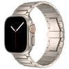 Металлический ремешок для Apple Watch Ultra 3 2 1 49 мм / Series 11 10 46 мм / 9 8 7 45 мм / SE3 SE2 SE 6 5 4 44 мм / 3 2 1 42 мм с бабочкой