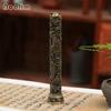 Alloy Incense Burner Vertical Hollow Dragon and Phoenix Incense Stick Holder Aromatherapy Furnace Home Decor