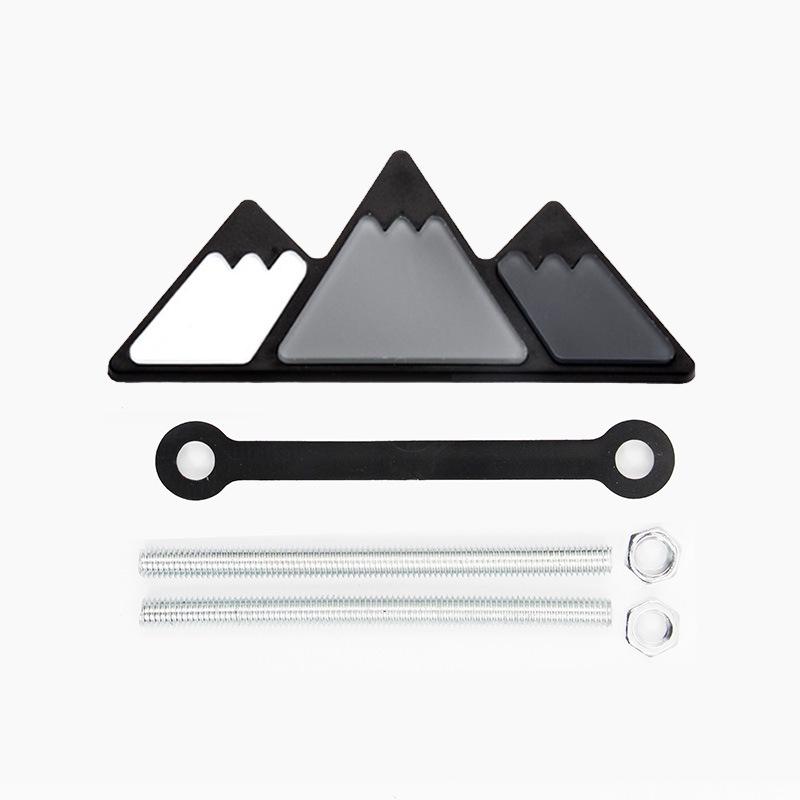 Tricolor Mesh Grille Emblem Sticker for Toyota 4Runner, Tacoma, Tundra