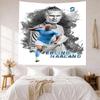 Well Done Haaland Wall Decor Tapestry Art For Pet Memorial Birthdaywedding Party Backdrop Family Gift