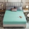 100% утепленный стеганый наматрасник из 100% хлопка, антибактериальный защитный коврик для кровати королевского размера, наволочка в комплект не входит