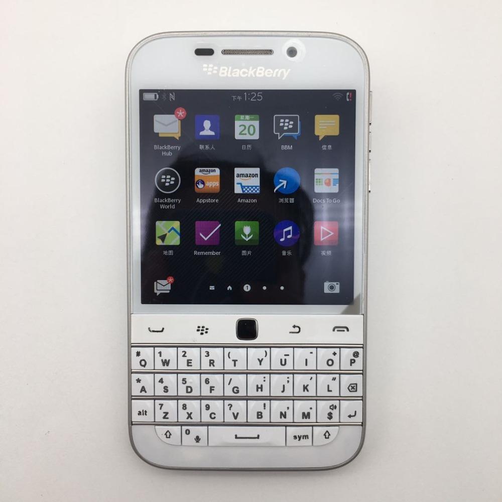 Refurbished Blackberry Classic Q20 4G NETWORK 2GB RAM 16GB ROM 8MP 3.5" Mobile Phone Cell Phone With 1 SIM