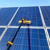 Solar Panel Water-Fed Cleaning Brush