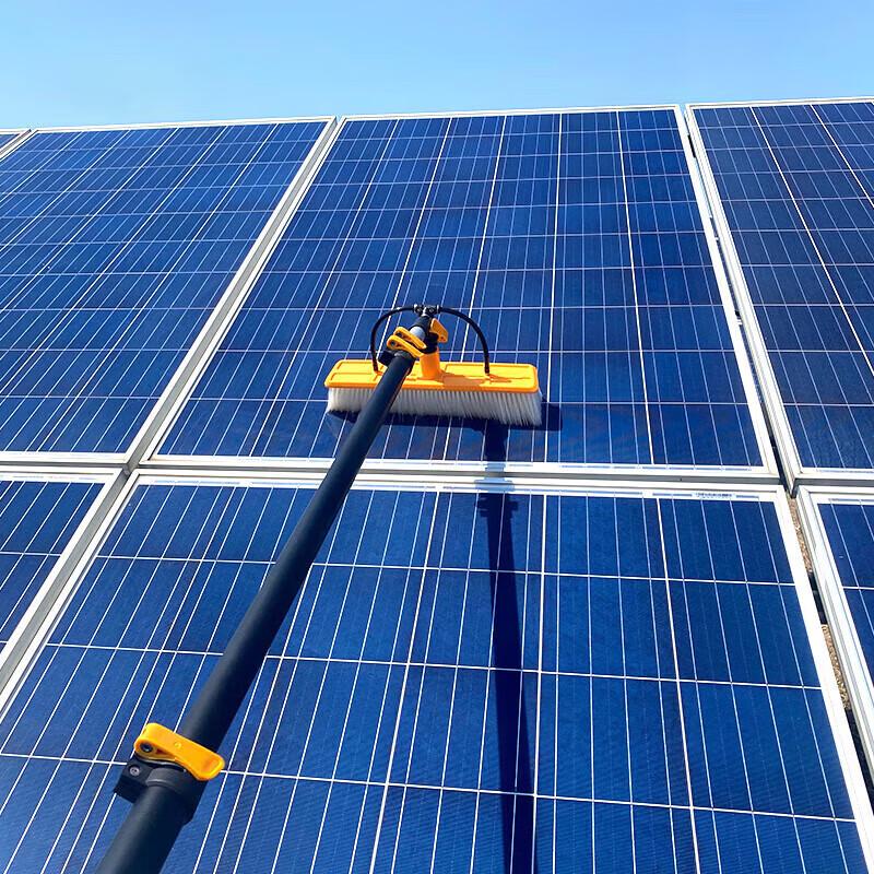 Solar Panel Water-Fed Cleaning Brush