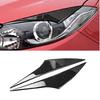 2 накладки на фары из углеродного волокна для Mazda 3 Axela 2014-2016
