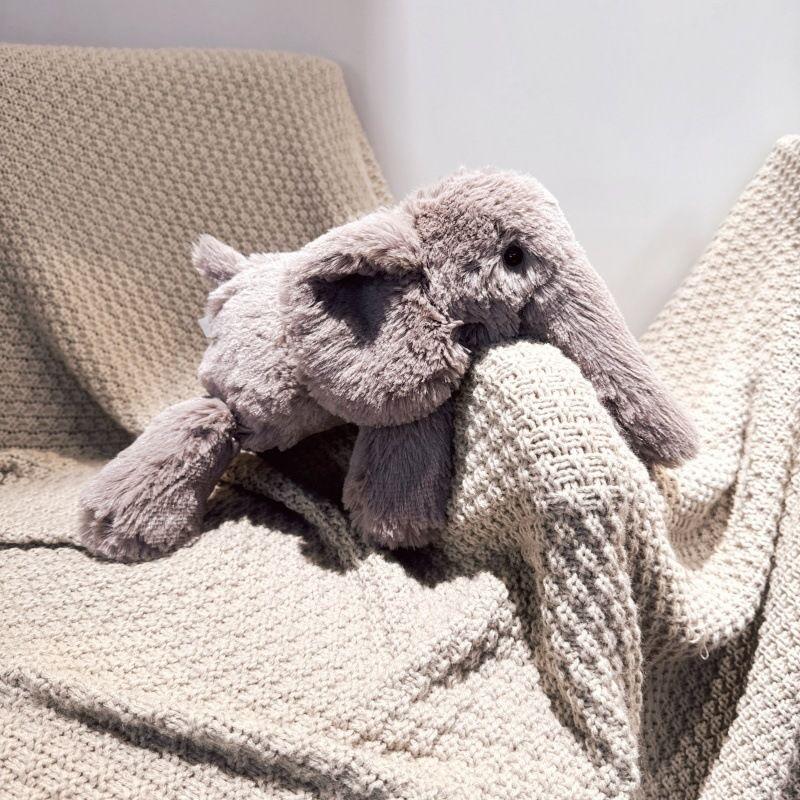 34-70 см Плюшевая игрушка Слон размазня JC Милая кукла Мягкая подушка для объятий Подушка для дивана Кукла-спутник перед сном Настольное украшение Подарок