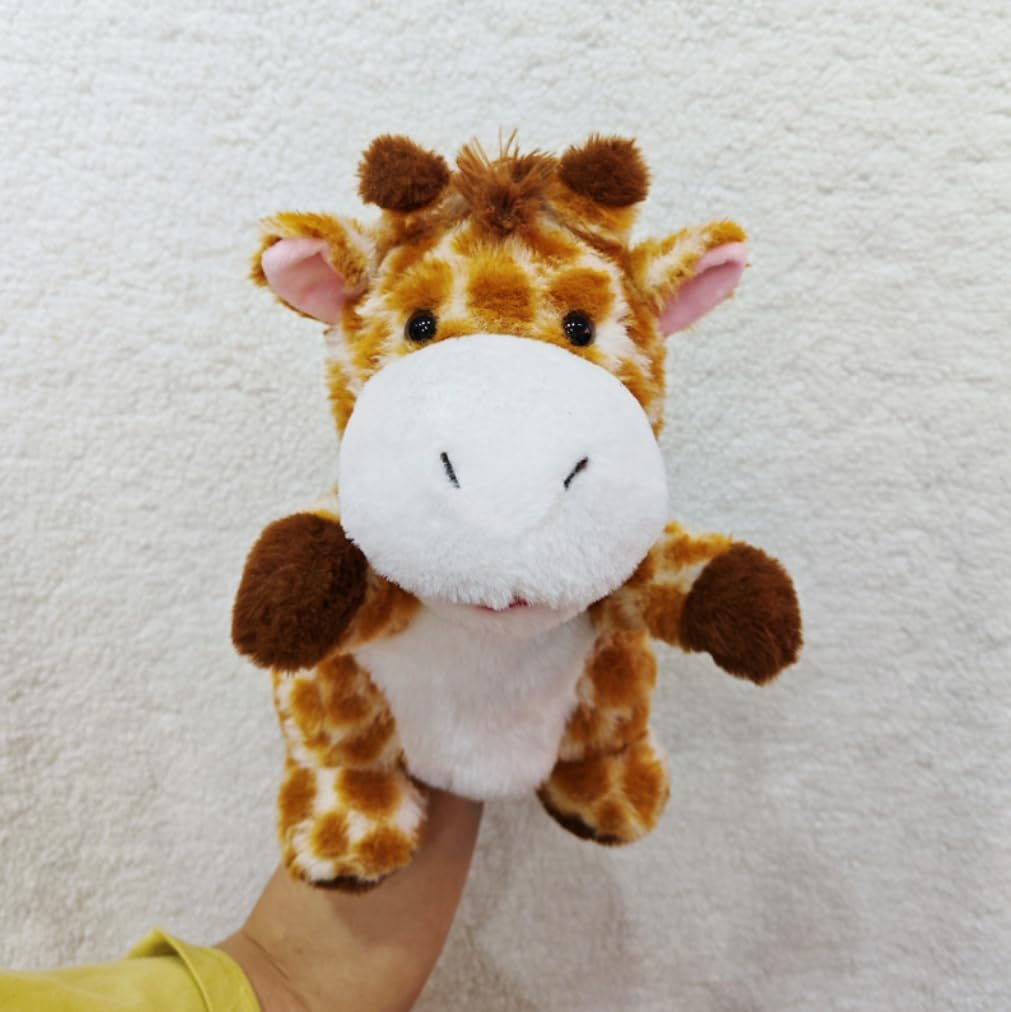 Muppet Puppet Hand Puppet Finger Puppet Ventriloquist Doll Mouth Giraffe Kirin