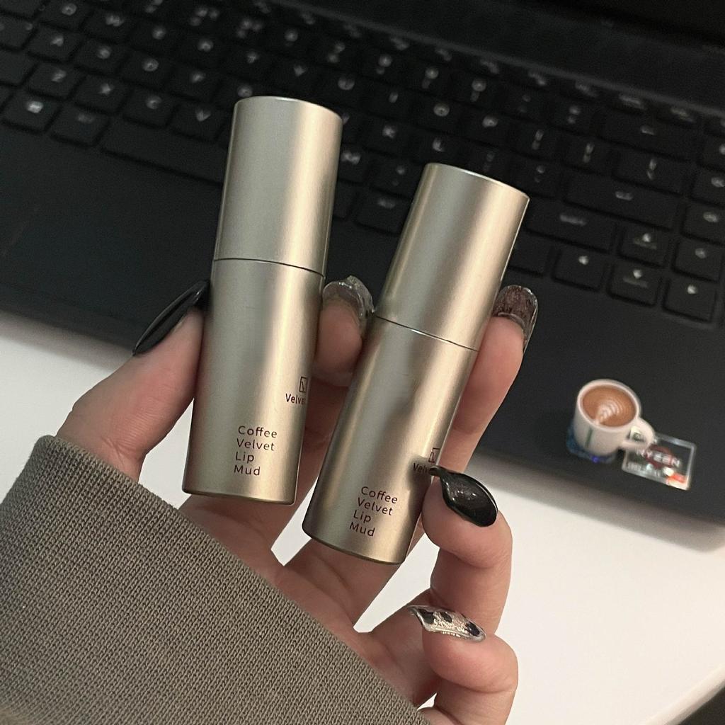 Итальянский матовый блеск для губ Espresso, водостойкий, гладкий бархатный блеск для губ