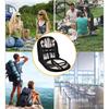 10Pcs Camping Tableware Set 304 Stainless Steel Picnic Cutlery Set With Tableware Storage Bag Portable Picnic Set Camping Dishes