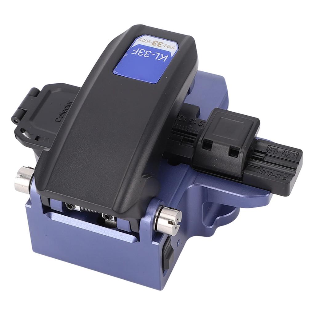 Optical Fiber Cleaver Fiber Optic Cutter Accurate Fully Automatic Retraction Tool with 3 in 1 Fixture