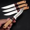 Монгольский нож для мяса, нож для обвалки, охотничий нож, нож для разделки овец, кухонный нож с деревянной ручкой, нож для фруктов, походный нож для разделки мяса