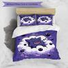 3pcs Pokémon characters pattern bedding set duvet cover set includes duvet cover &pillowcases, perfect all season bedroom decoration & gift