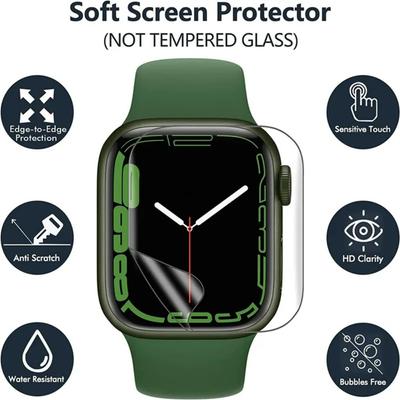 Защитная пленка для экрана для Apple Watch 49 мм 45 мм 44 мм 42 мм 41 мм 40 мм Мягкая защитная пленка для iWatch Series Ultra 9 8 7 6 5 3 SE