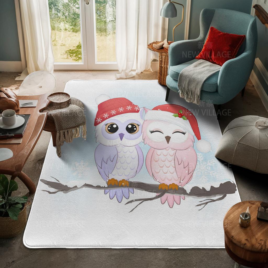 Ковер у входа в дом Домашний коврик у двери Гостиная Ванная Комната Ноги ванная комната Нескользящие коврики с водопоглощением для ванной Счастливого Рождества зима