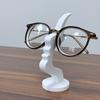 Минималистичный Держатель для очков в виде профиля человека 3D-печатный Боковой держатель для очков Веселый Практичный Настольный Декор Линейный рисунок Украшение