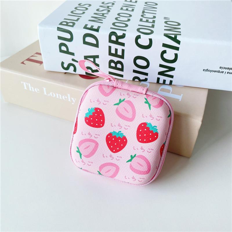 9,5*13,3 см коробка для наушников на молнии кабель для передачи данных зарядная линия кабель чехол для хранения сумка для женщин и девочек помады карты коробка для хранения монет