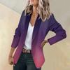 Women's Jacket Long Sleeve Cardigan Collar Single Button Business & Leisure Top