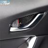 Декоративная наклейка из углеродного волокна на дверь салона автомобиля для MAZDA 3 6 Axela CX-5 CX-4 CX-3 CX-8 CX-9 аксессуары для стайлинга автомобиля 4 шт.