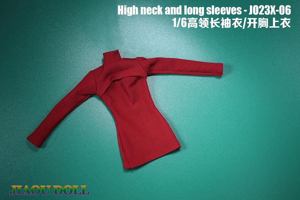 Игрушка Hobby Scale Фигурка Красивая сексуальная женщина Офисная леди OL Подходит для TBLeague Body Длинный рукав Высокий воротник Платье и кобура для пистолета Вешалка