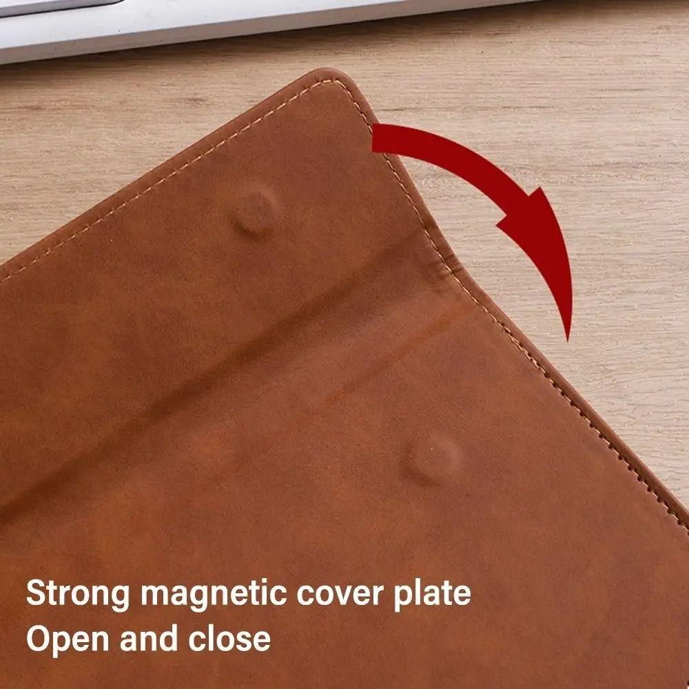 PU Leather Writing Clipboard Magnetic Writing Board Fashion Paper Folder Business Meeting
