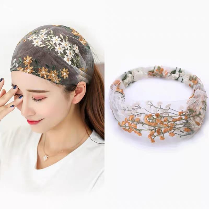 Повязка на голову, кружево, этническая повязка на голову, японское и корейское покрытие для волос, головной убор, божественное покрытие, заколка для волос, модная верхняя одежда